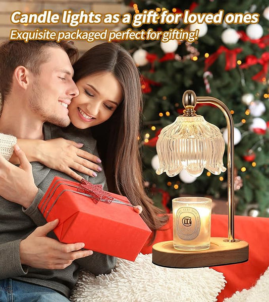 Candle Warmer Lamp with Timer and Dimmer, Electric Gold Light Gifts - Image 2
