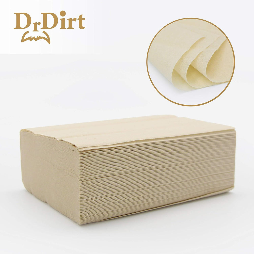 DrDirt Bamboo Facial Tissue Towels Paper in Bulk 36 Packs Refill Unscented Mi...