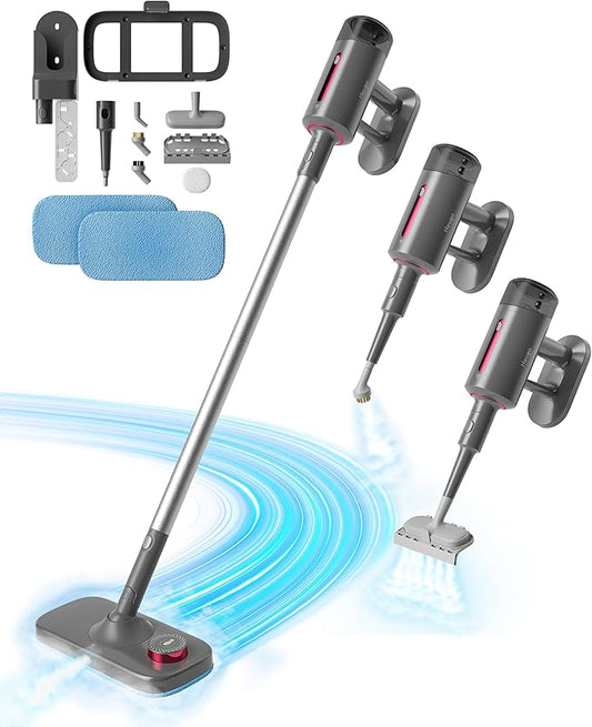 Steam Mop for Floor Cleaning, 7in1 Handheld Steamer Cleaner Detachable for by Neugo