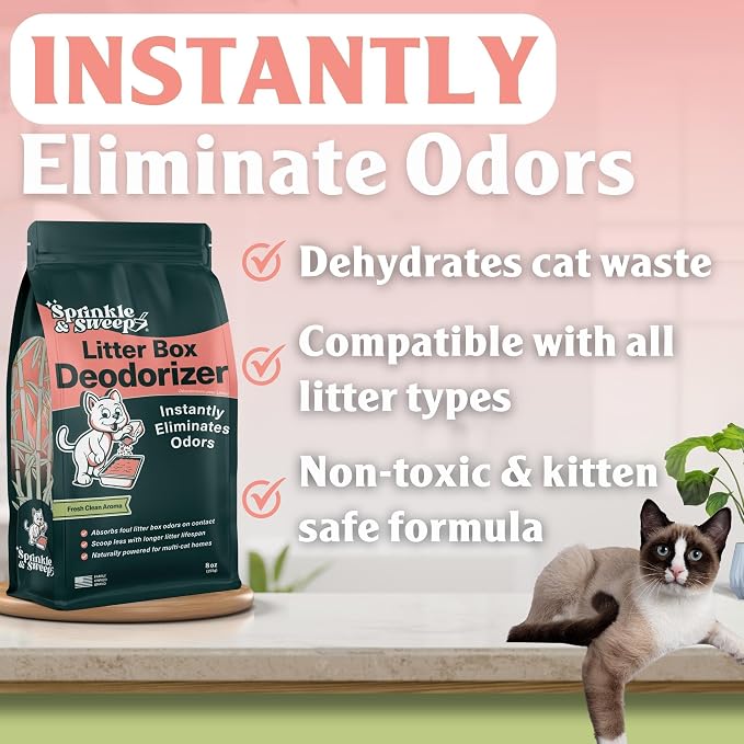 Litter Box Deodorizer | Cat Litter Deodorizer | Smell Control - Image 2