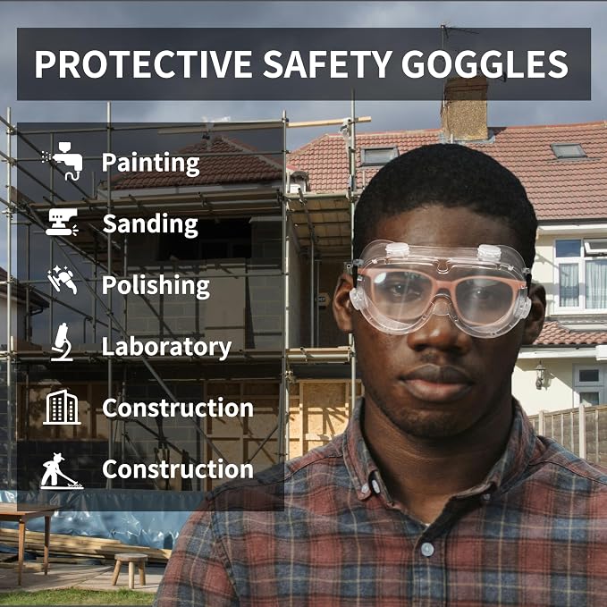Safety Goggles ANSI Z87.1 - Image 2