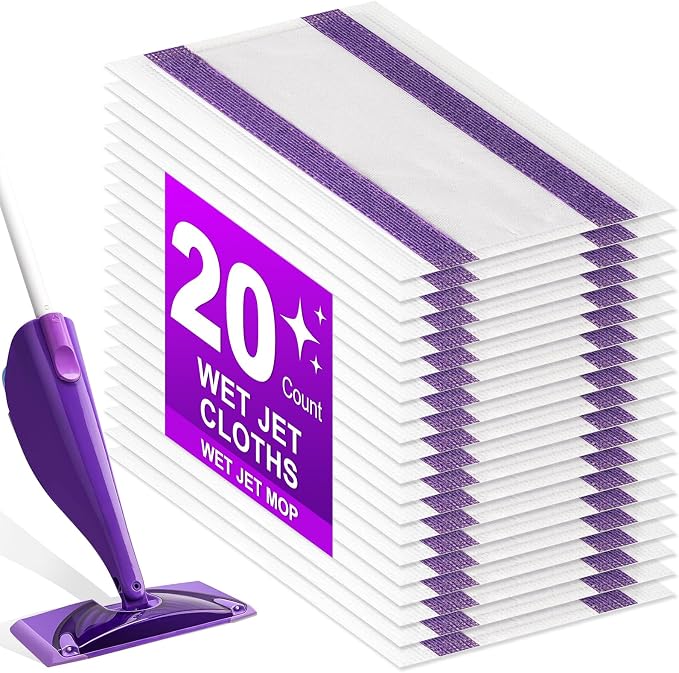 20 Count Disposable Wet Pads Refill by Kusroie