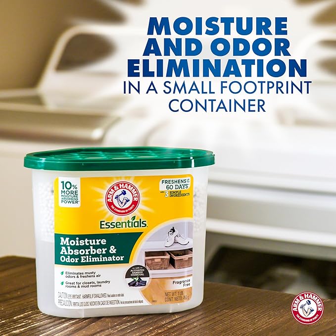 Arm & Hammer Essentials Disposable Moisture Absorber and Odor Eliminator Tub - Image 6