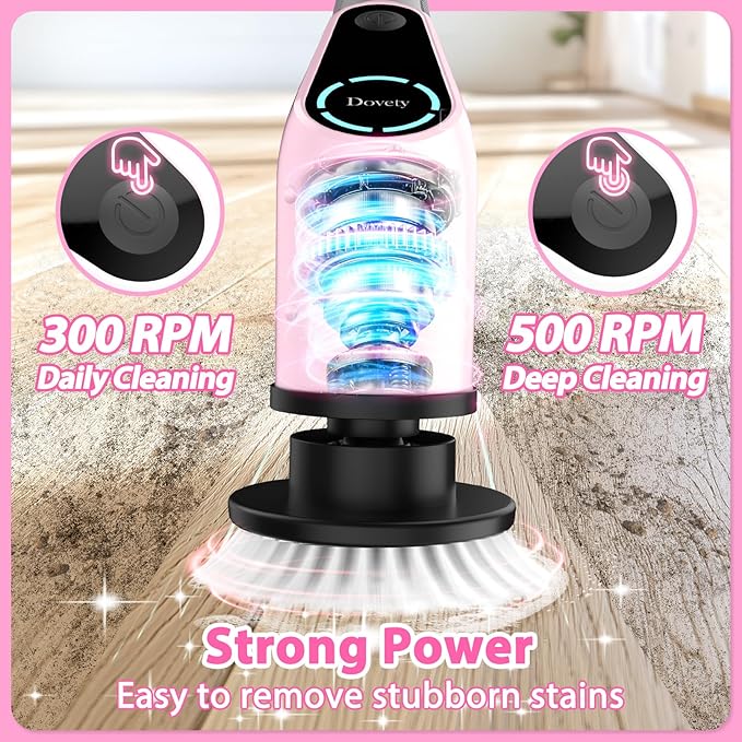 Electric Spin Scrubber, Cordless Cleaning Brush, Shower Scrubber - Image 3