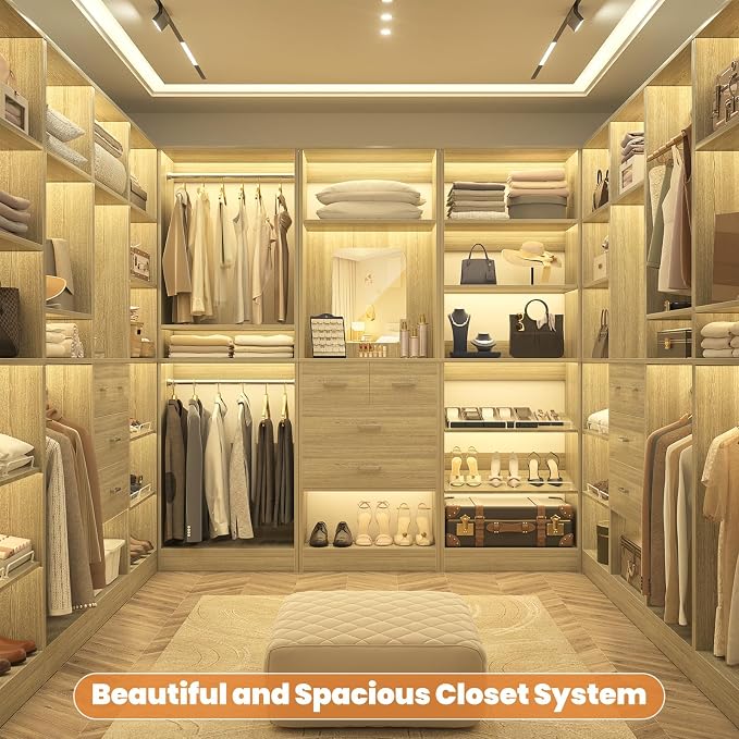 Unikito 25” Closet System, Freestanding Closets Organizer Wardrobe - Image 6