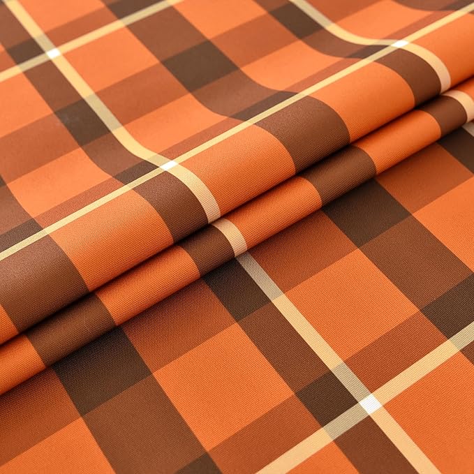 Waterproof Plaid Tablecloth Fabric - Image 9
