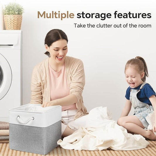 13x13 Inch Cube Storage Bins - Image 2