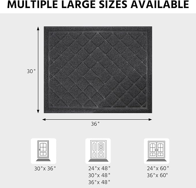 Front Door Mat Indoor Outdoor Entrance - Image 3
