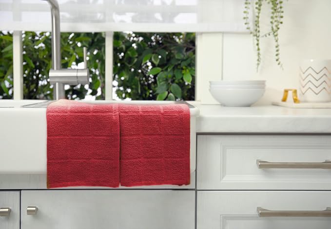 100% Cotton Dish Cloths for Dish Washing, Terry Dish Cloth, Cotton Dish Rags - Image 5