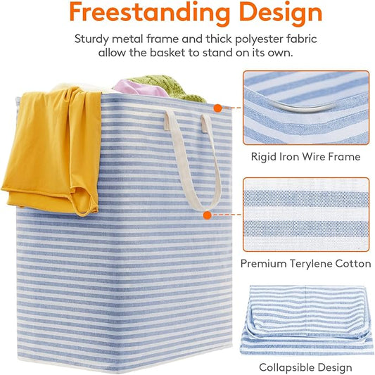 Lifewit Laundry Hamper Large Collapsible Laundry Basket, Freestanding - Image 2