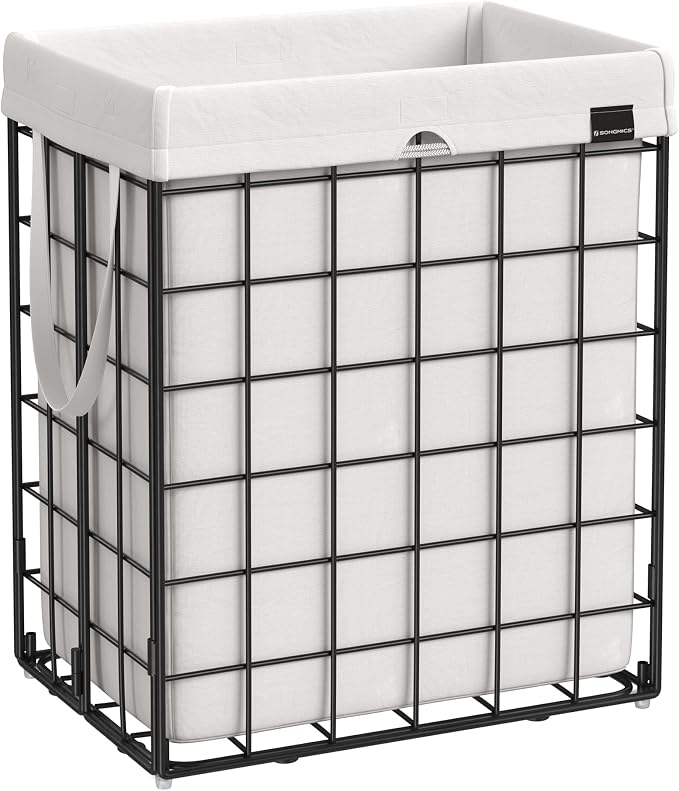 SONGMICS Laundry Hamper, 23.8 Gal. Laundry Basket, Collapsible Clothes Hamper by SONGMICSbySONGMICSHOME