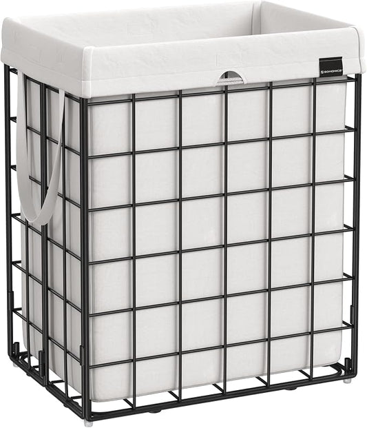 SONGMICS Laundry Hamper, 23.8 Gal. Laundry Basket, Collapsible Clothes Hamper by SONGMICSbySONGMICSHOME