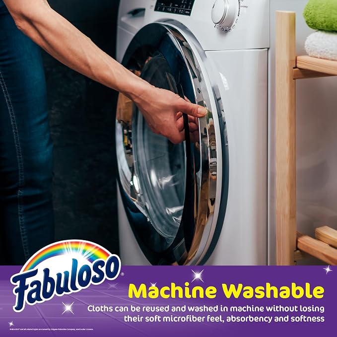 Fabuloso Microfiber Cleaning Cloths, Scratch-Free Cleaning Cloths - Image 3