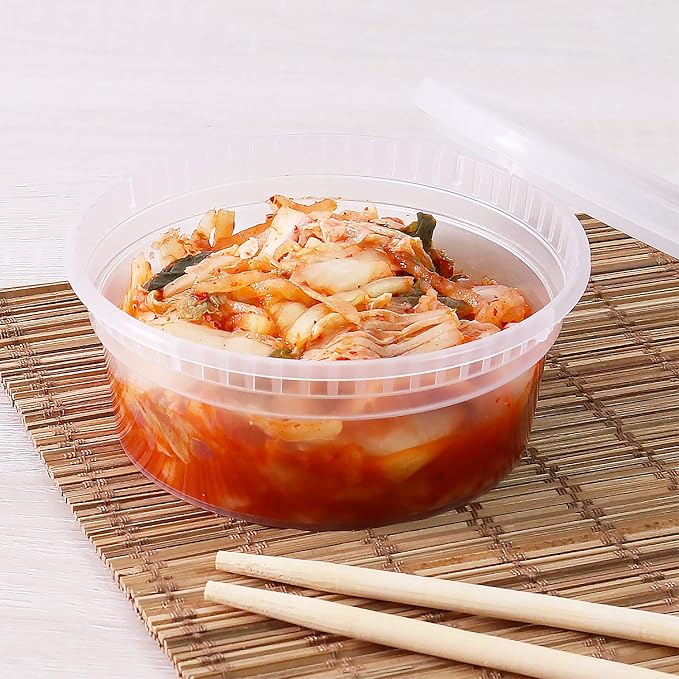 Karat Clear PP Injection Molded Round Deli Containers - Image 2