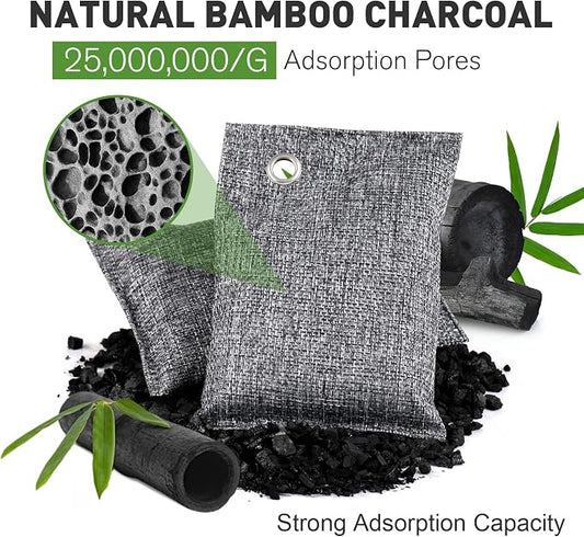 20Pack Activated Charcoal Odor Absorber, Odor Eliminator - Image 2