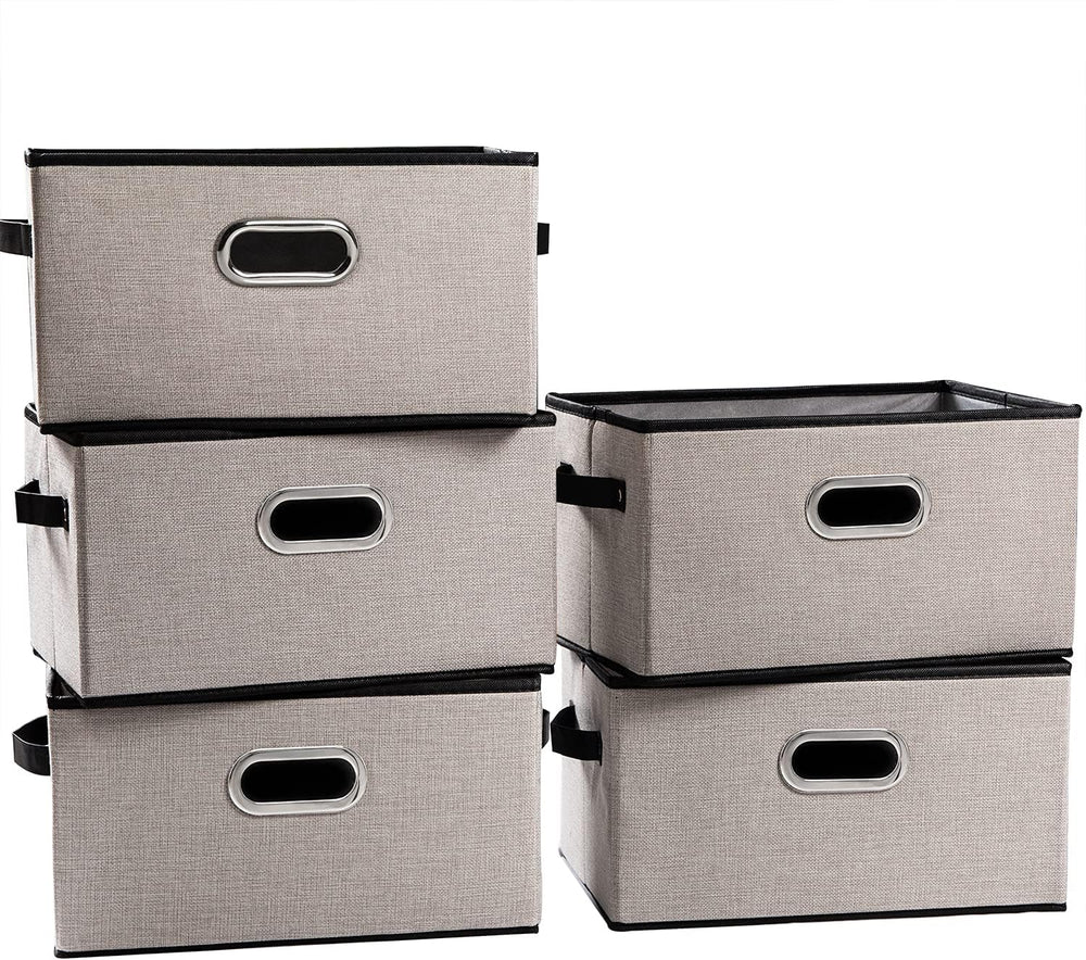 PRANDOM Large Fodable Storage Bins