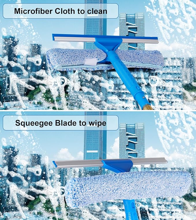 2 in 1 Window Squeegee Cleaning Kit - Image 5