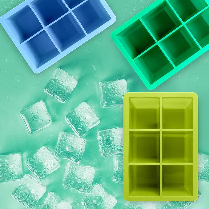 Silicone Ice Cube Trays 3 Pack - Image 7