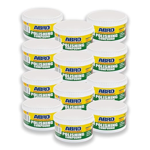 ABRO Superior Performance Polishing Compound, 10 oz., High-tech Shine Car by ABRO