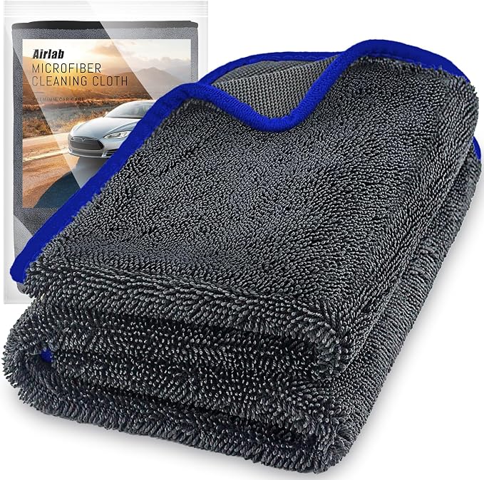 Airlab Microfiber Towels for Cars Wash Drying Extra Large Super Absorbent by AirlabStudio