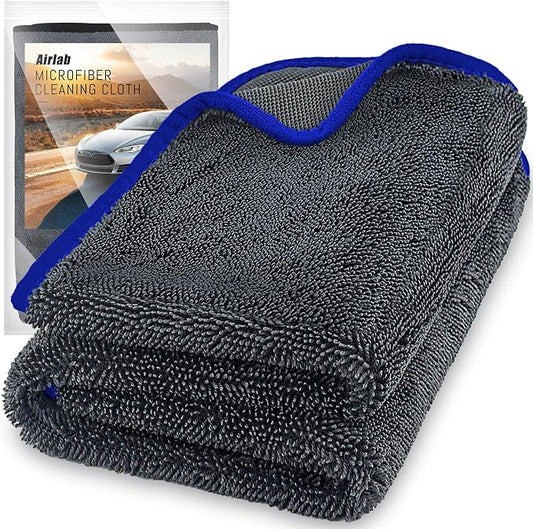 Airlab Microfiber Towels for Cars Wash Drying Extra Large Super Absorbent by AirlabStudio