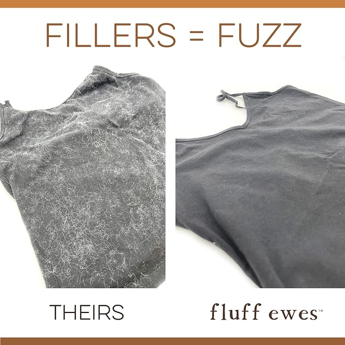 Fluff Ewes Wool Dryer Balls 3 Pack Premium New Zealand Wool Laundry Balls - Image 7