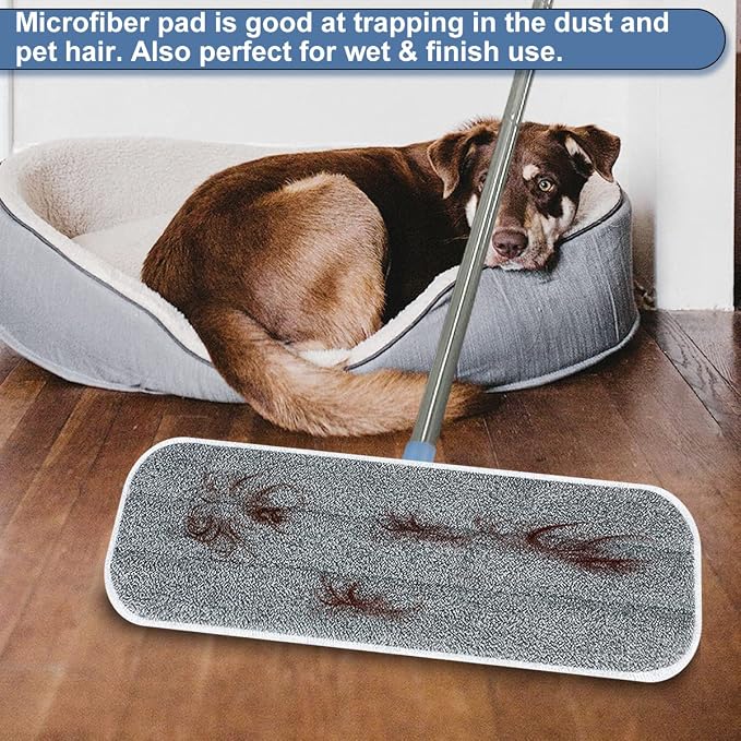 Microfiber Mop Replacement Pads 18 Inch Compatible - Image 3