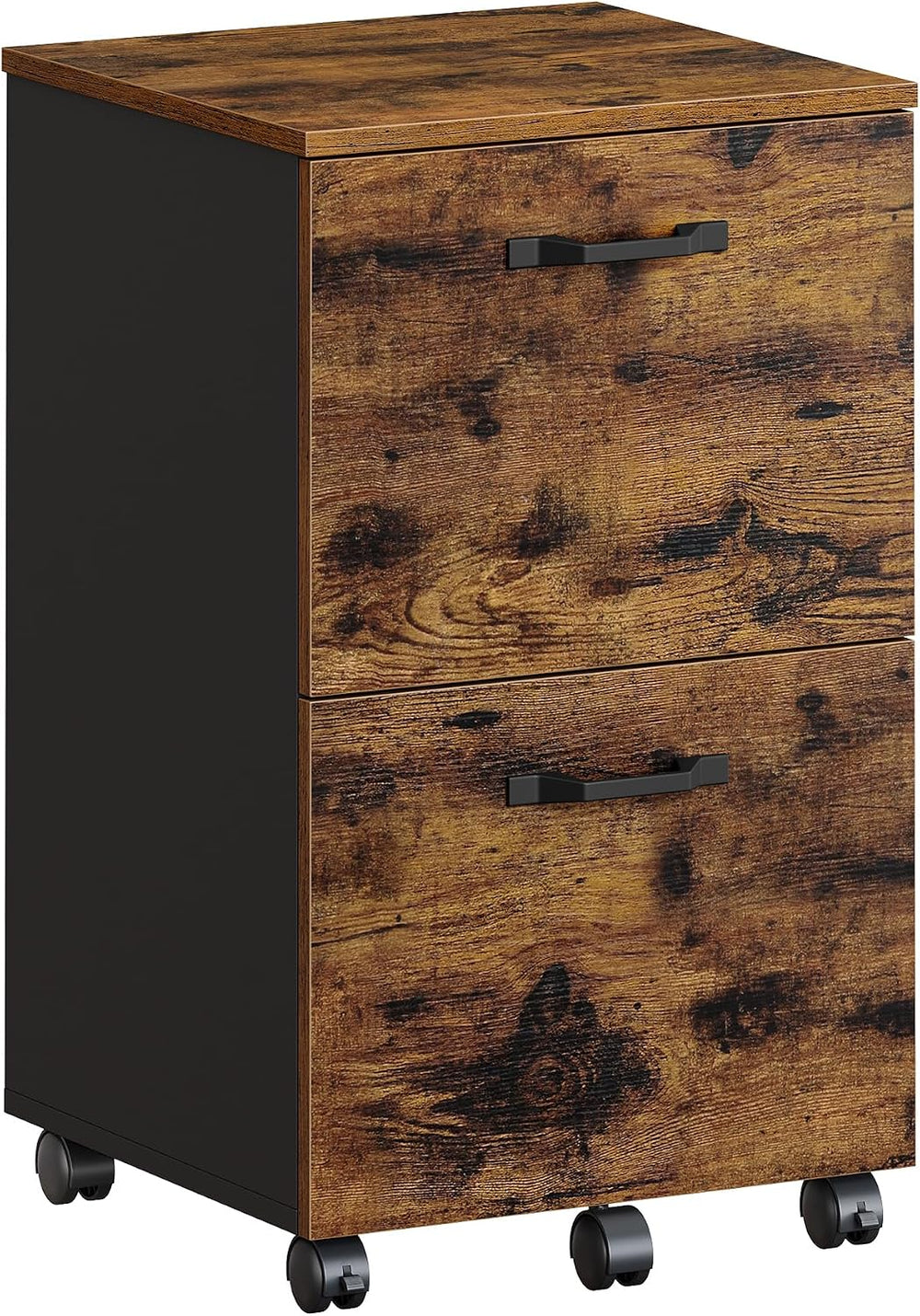 VASAGLE 2-Drawer File Cabinet, Small Rolling Filing Cabinet