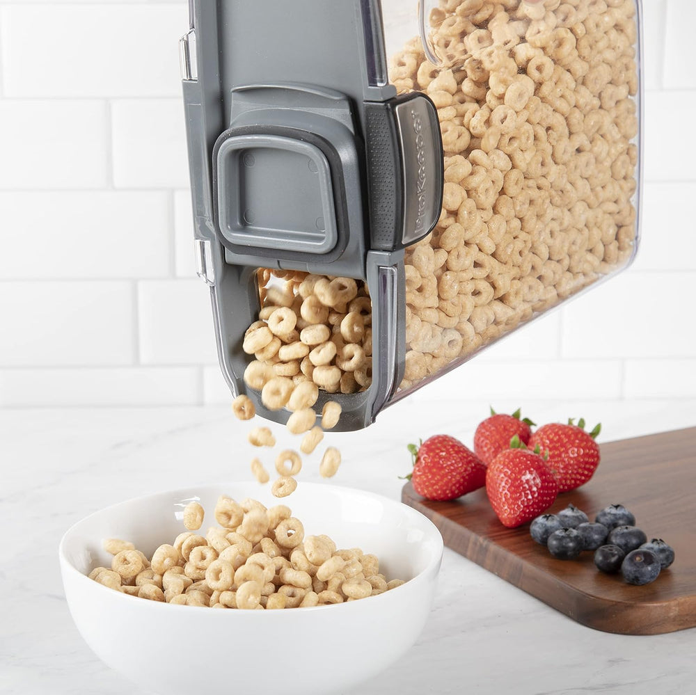 Progressive International ProKeeper+ Clear Plastic Airtight Food Baker's ...