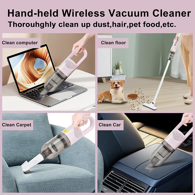 6-in-1 Lightweight Stick Vacuum Cleaner - Image 2