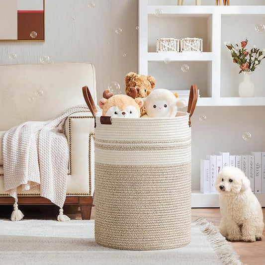 VIPOSCO Tall Laundry Basket, Large Dirty Clothes Hamper - Image 2