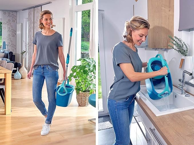 Leifheit Clean Twist Spin Mop and Bucket Set - Image 5