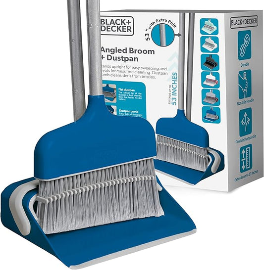 BLACK+DECKER Butler Broom & Dustpan Set by BLACKDECKER
