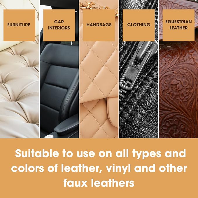 Furniture Clinic Leather Cleaner | Non-Toxic | Removes Dirt & Grime | - Image 7