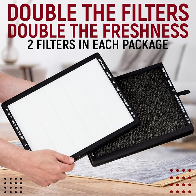 2 Pack HAP602 Replacement Filters Compatible - Image 4