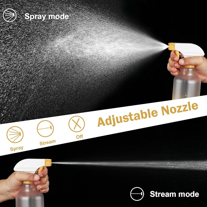 Spray Bottles 16.9oz/500ml Plastic Spray Bottle - Image 5