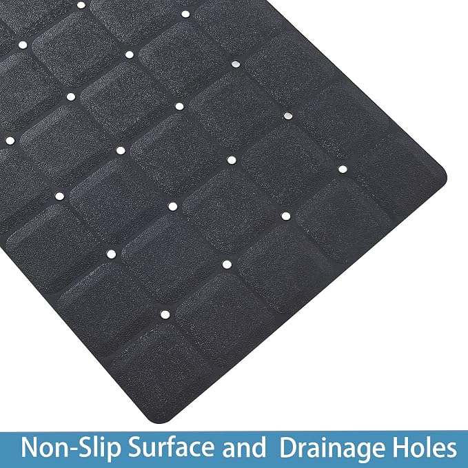 Foldable Silicone Bathtub Mat: Jumbo Size Heavy Duty Safety Bath Mat - Image 3