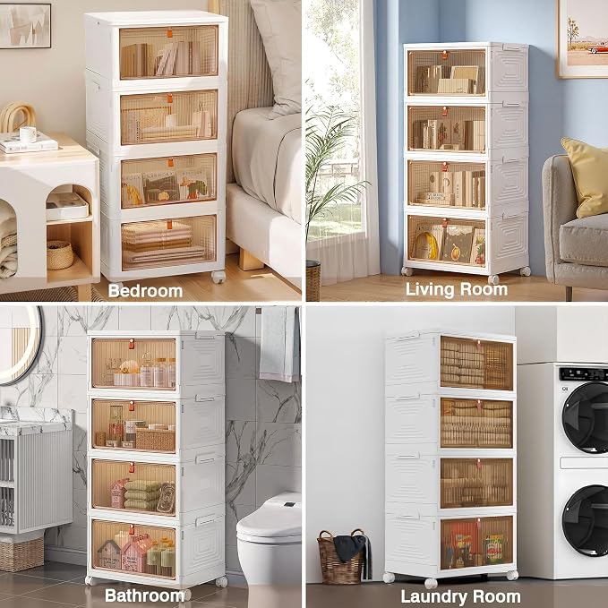 VECELO 4 Tier Storage Bins - Image 7