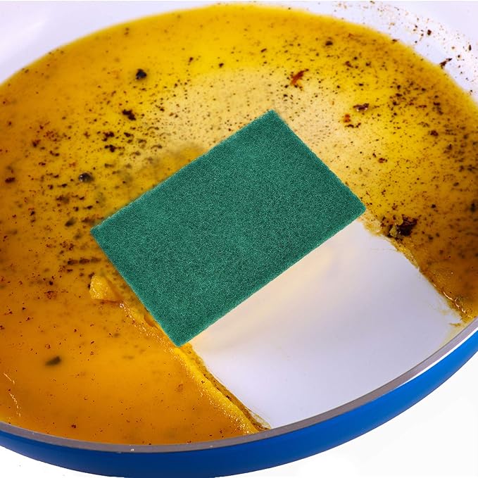 Jetec Scrub Pads Scouring Pads Sponge Dish Scrubber Scouring Cleaning Non - Image 4