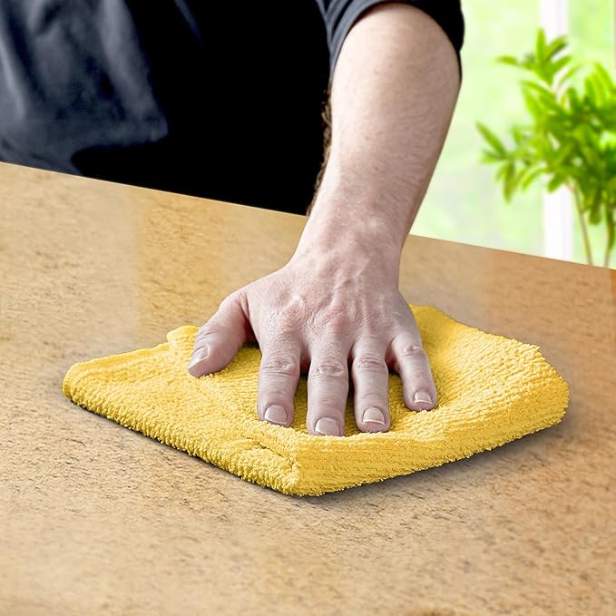 Avalon Towels Terry Bar Mop Towels Size 14"x17" – Absorbent and Durable - Image 2
