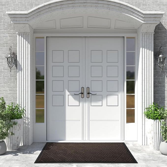Yimobra Extra Large Door Mat 60x32, All-Weather Waterproof Non-Slip Welcome - Image 3