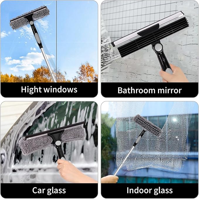 Professional 72'' Window Squeegee Cleaning Washing Tool/Kit - Image 7