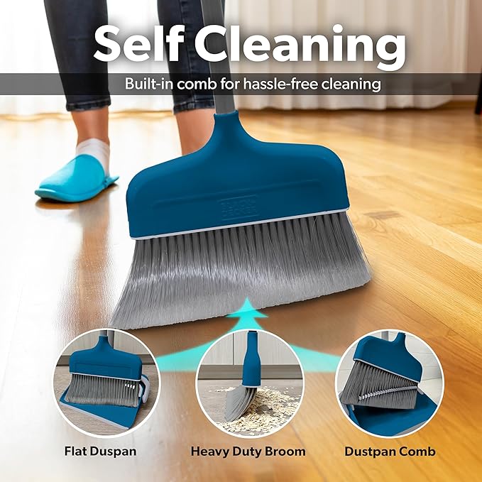 BLACK+DECKER Butler Broom & Dustpan Set - Image 2