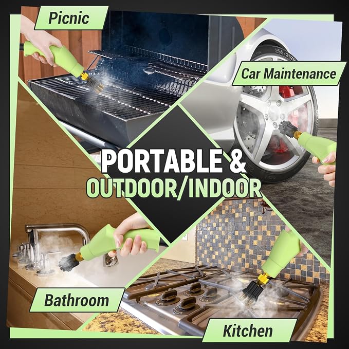 2500W Portable Handheld Steam Cleaner - Image 6