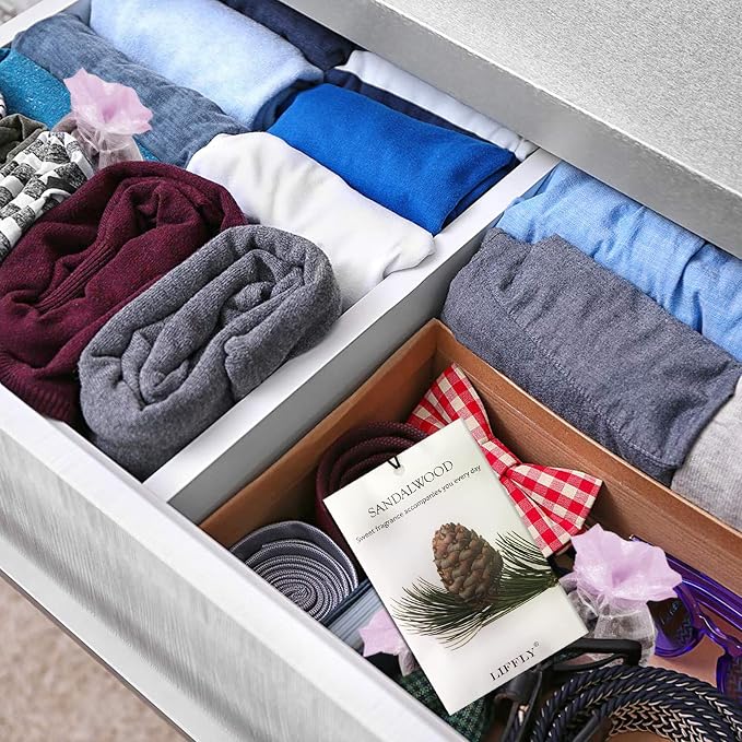 14 Packs Scented Sachets fit Drawers and Closets 14 Different Scent Gift Box - Image 4
