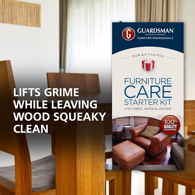 Guardsman Furniture Care Kit; Leather Conditioner, Polishing Cleaner; Includes - Image 4