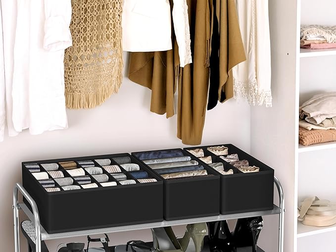 Simple Houseware 4-Pack Drawer Organizer Set - Image 8