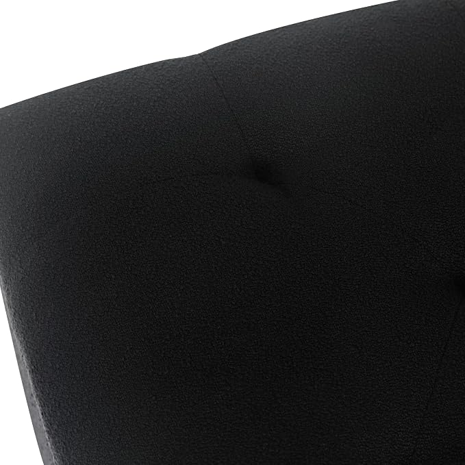 Joveco Storage Ottoman Bench, Rectangle 24″ Linen Foot Rest Stool Square - Image 5