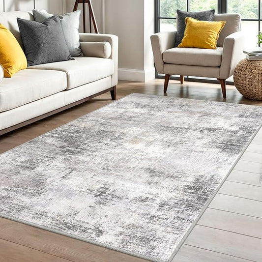 IOHOUZE Abstract Area Rug 4x6 Ft Washable Rugs by iOhouze