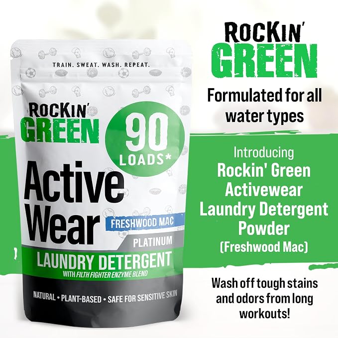 Rockin' Green Laundry Detergent, Plant based, All Natural Laundry Detergent - Image 3